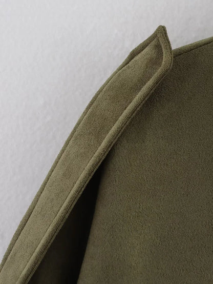 The Vintage Suede Bomber