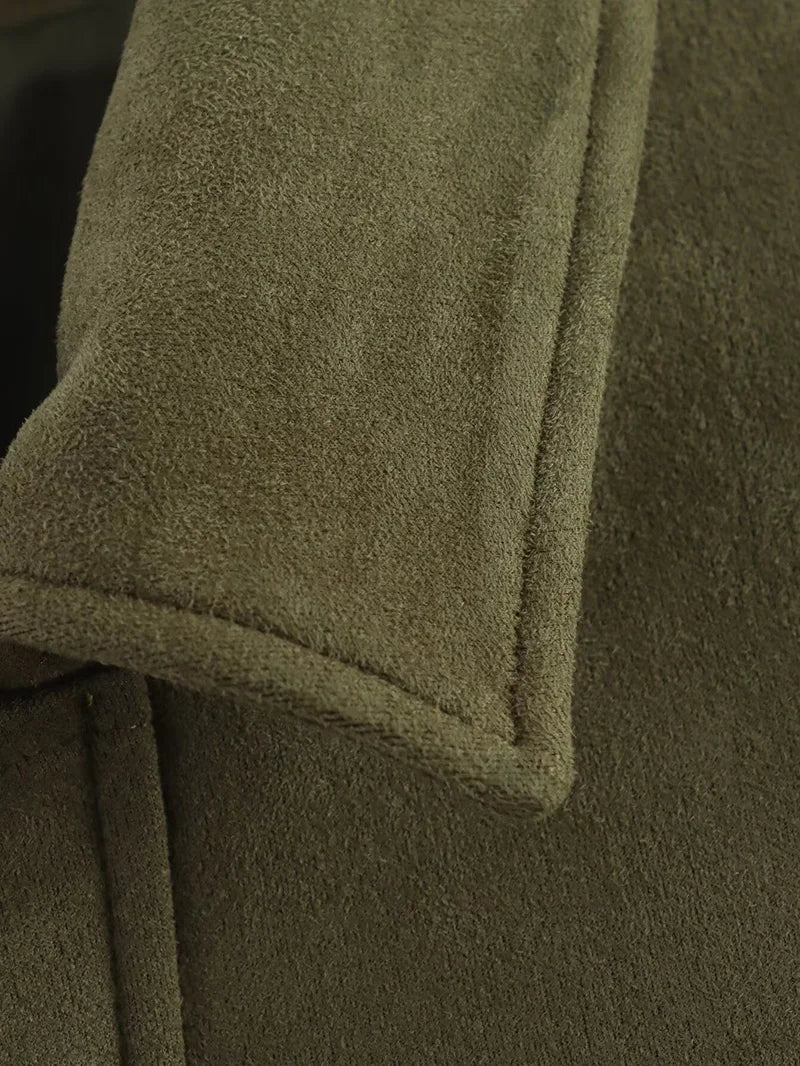 The Vintage Suede Bomber